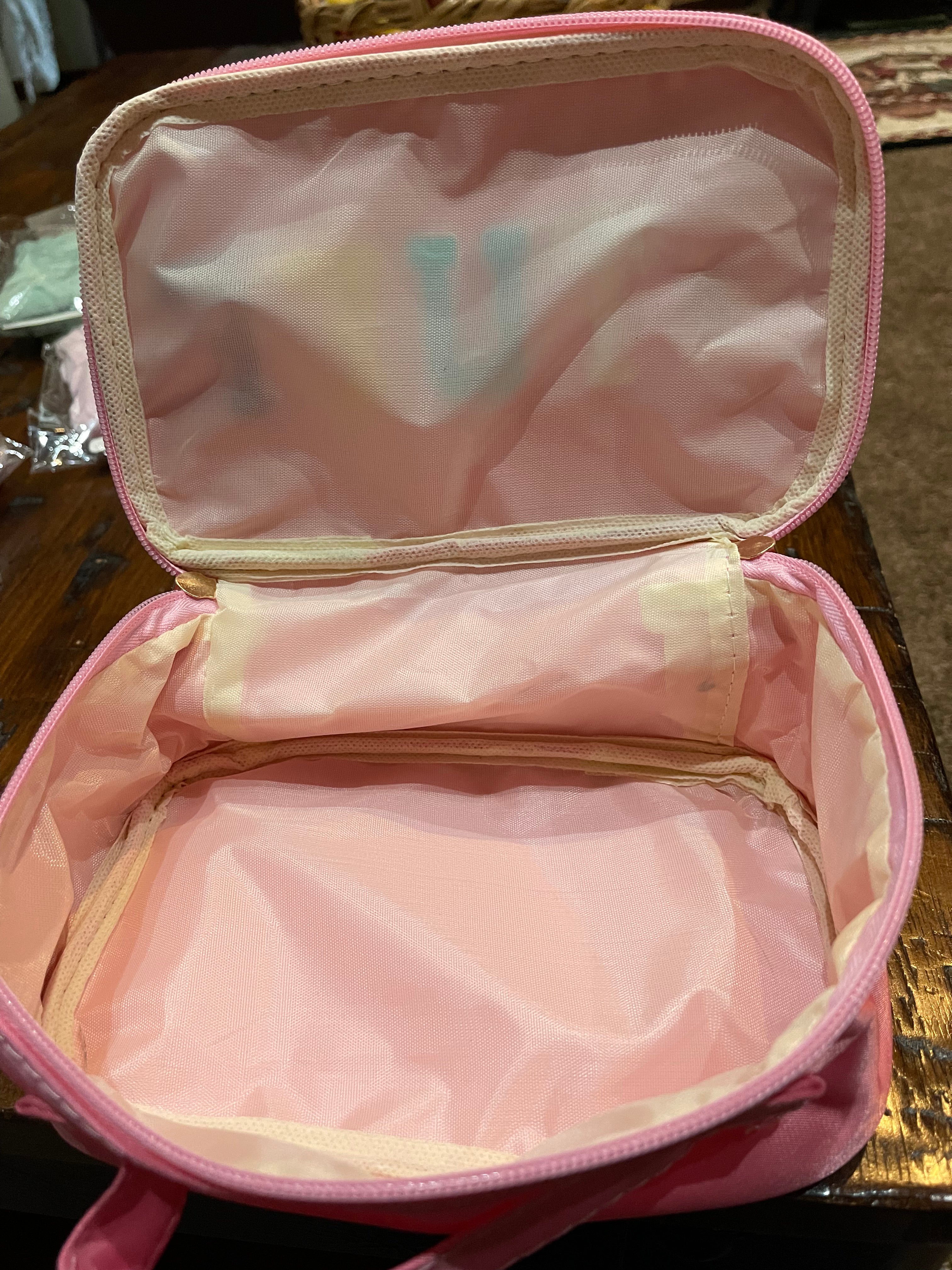 Pink stuff bag
