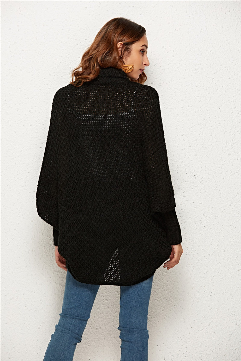 Angel Wings Open Front Batwing Sleeve Cardigan