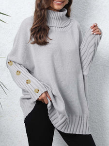 Turtleneck Long Sleeve Sweater